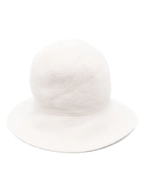 Borsalino ribbed-knit hat Neutrals 130389P