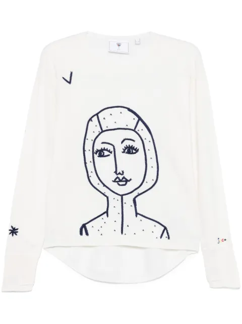 Rossignol x JCC Lina sweater White RLNWO09