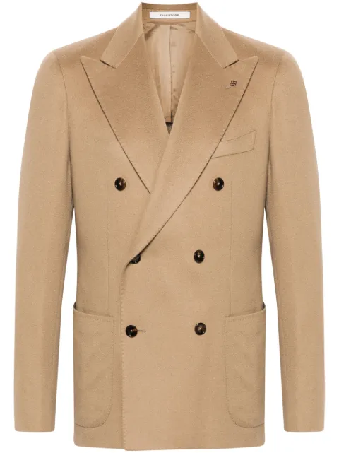 Tagliatore brooch-detail blazer Neutrals 1SVS20K190014U
