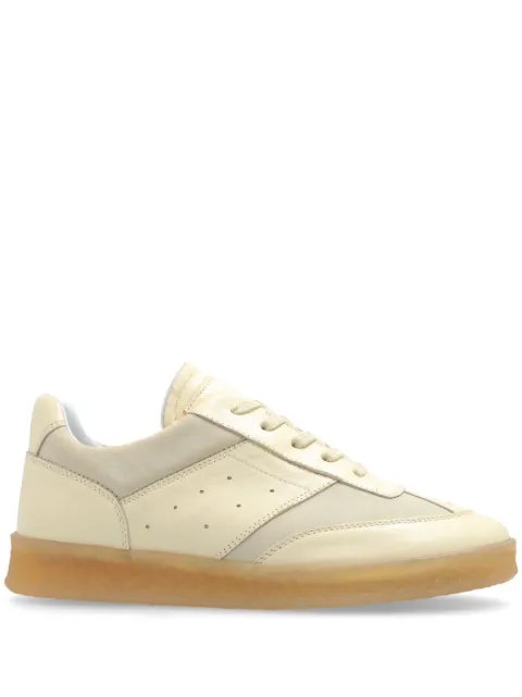 MM6 Maison Margiela panelled low-top trainers Neutrals S59WS0212P7984