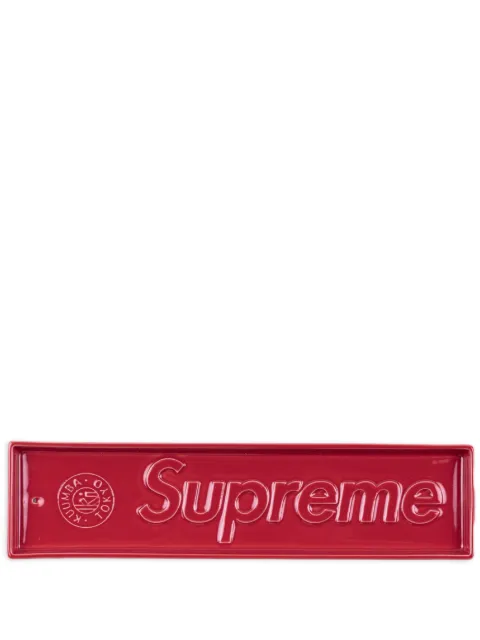 Supreme x Kuumba ceramic incense tray (6cm x 25cm) Red SU479