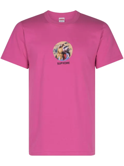 Supreme Miss Piggy T-shirt Pink SU469
