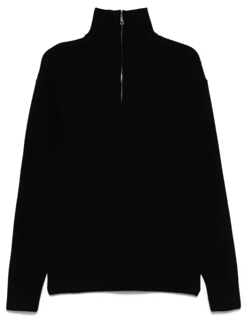 Officine Generale Tarek sweater Black MKNT304