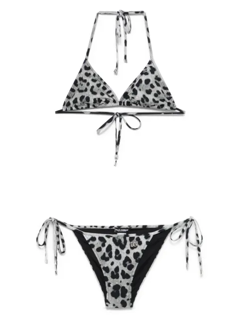 Dolce & Gabbana leopard-print bikini Grey O8A02JONO11