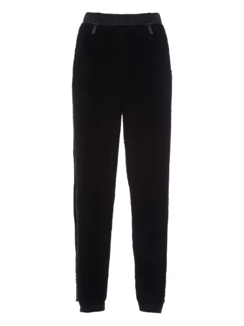 Prada logo-print trousers Black 132354S2121ZMP