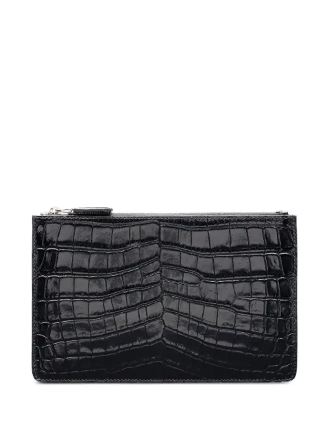 Prada leather wash bag Black 2NG003ULC