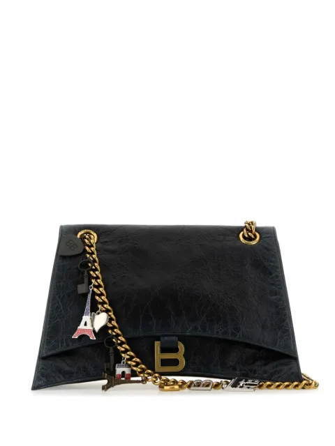 Balenciaga Crush Chain shoulder bag Black 7856022AA6W