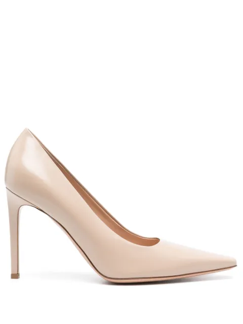 Gianvito Rossi 95mm Lindsay pumps Neutrals G2221495RICTOK