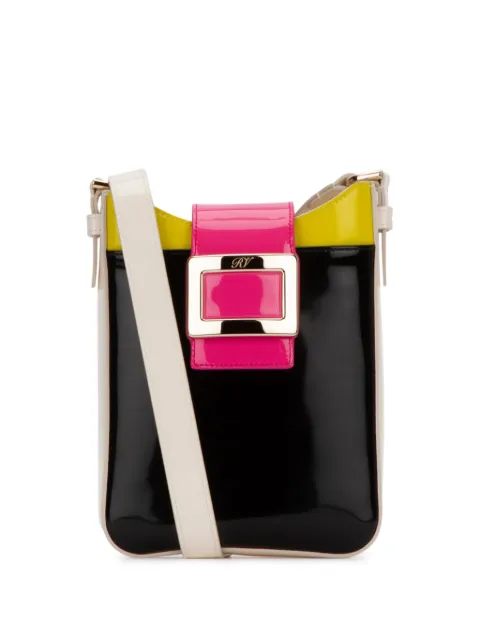 Roger Vivier leather cross body bag Black RBWAOMB0100RPJ