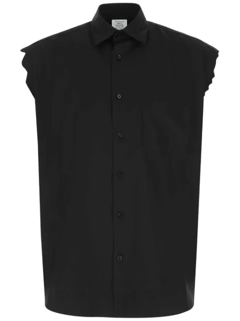 VETEMENTS poplin shirt Black UE52SH120B