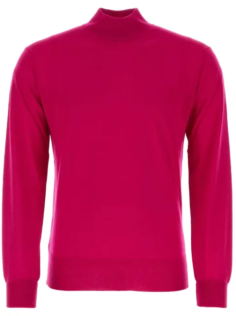 PT Torino ribbed virgin wool sweater Pink TL4SLL010GEG07MG