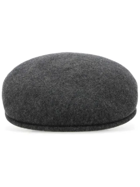 Kangol mélange wool-felt baker boy hat Grey 0258BC