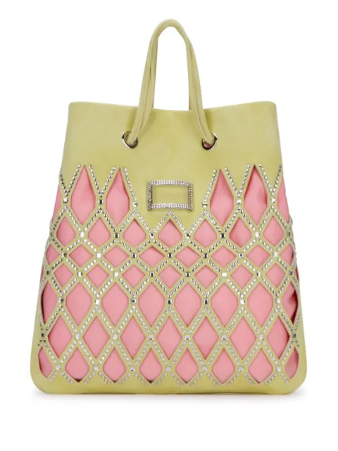 Roger Vivier Queeny tote bag Green RBWANKKC100RHB