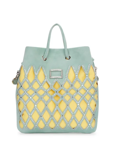 Roger Vivier Queeny tote bag Green RBWANKKC100RHB