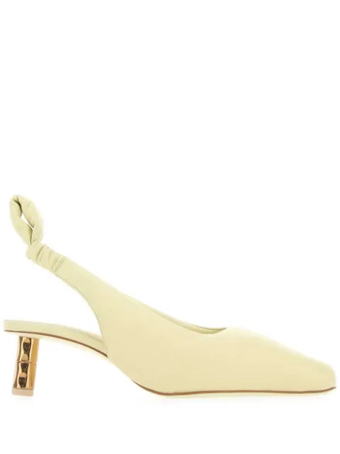 Boyy 45mm leather pumps Neutrals PUFFYSLINGBACKPUMP