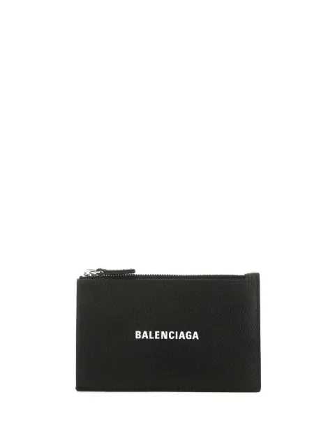 Balenciaga leather card holder Black 6405351IZI3