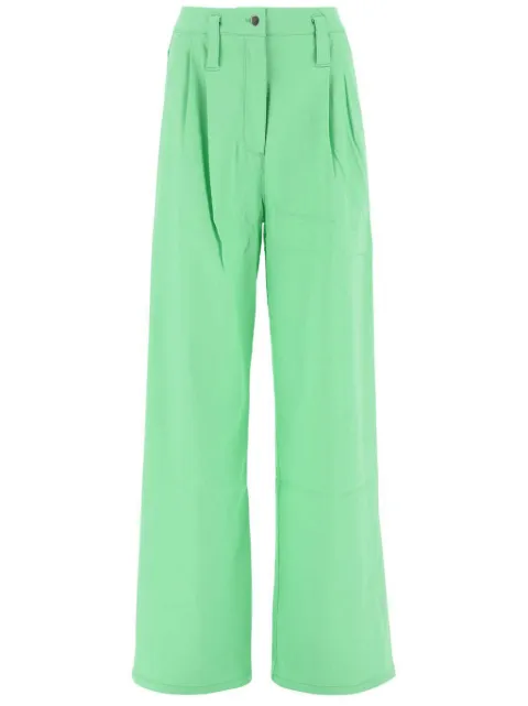 ROTATE BIRGER CHRISTENSEN wide-leg trousers Green RT1600