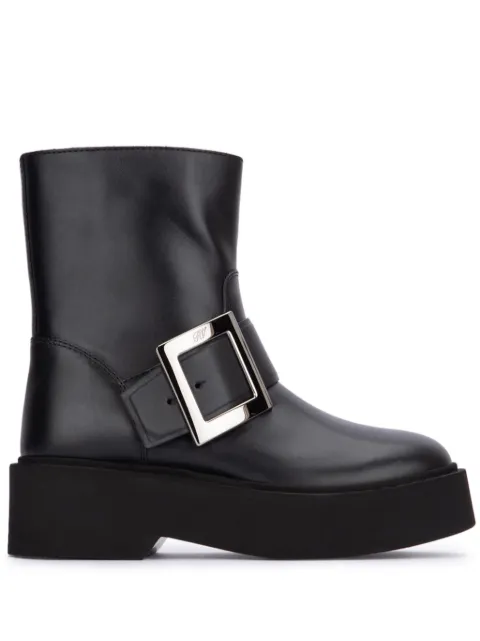 Roger Vivier Viv' Rangers boots Black RVW74038980TTQ