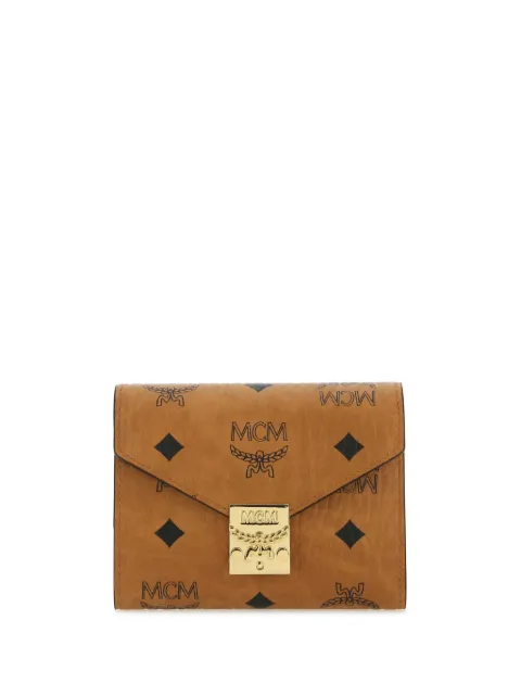 MCM Tracy wallet Brown MYSDSXT03