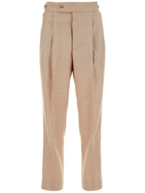 Needles high-waisted tapered trousers Neutrals MR266