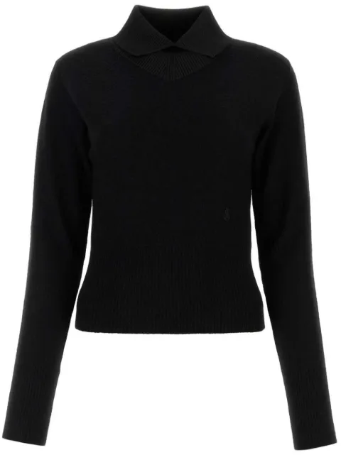 Jil Sander roll neck long-sleeve sweater Black J02GP0135J14615