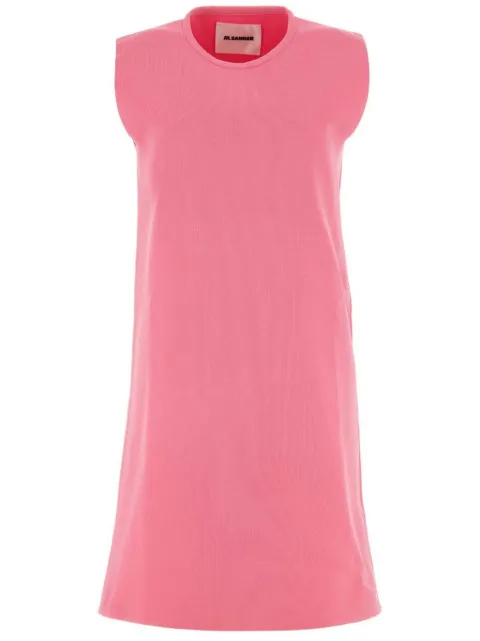 Jil Sander crew-neck minidress Pink J02CT0356J19155