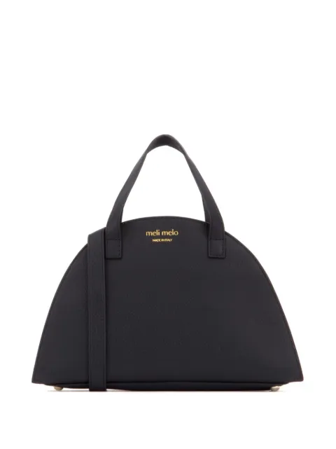 Meli Melo logo-print tote bag Black GI0201