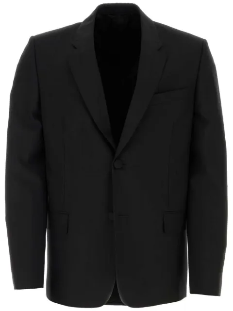 Givenchy single-breasted wool blazer Black BM30GE15KP
