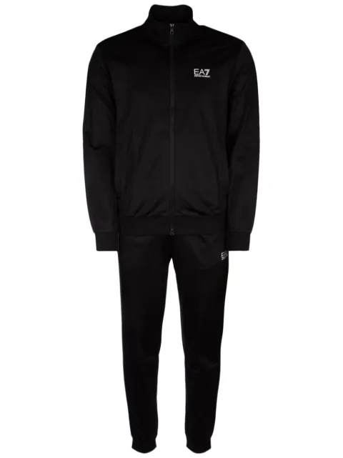 Ea7 Emporio Armani logo-print tracksuit Black 8NPV65PJHCZ