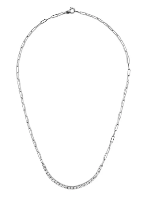 Jewels Aficionado 18kt white gold diamond necklace Silver JF279
