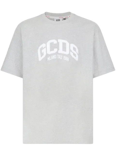 GCDS logo oversized t-shirt Grey A2OM2304JB9