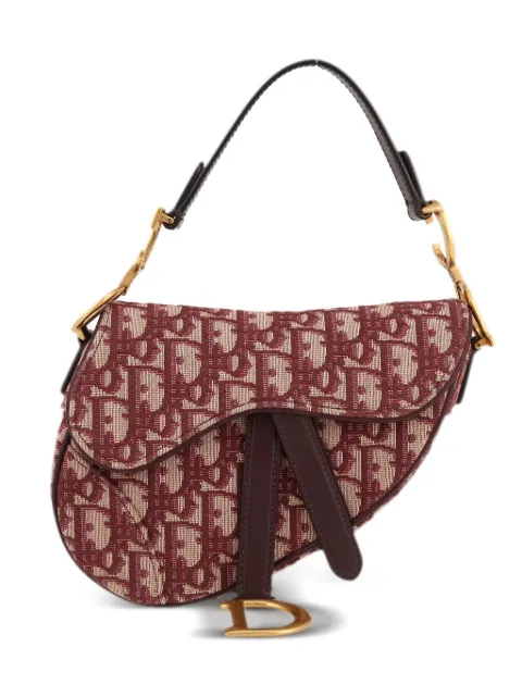 Christian Dior Pre-Owned Saddle mini handbag Red 411521