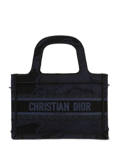 Christian Dior Pre-Owned Book tote small handbag Blue 410541