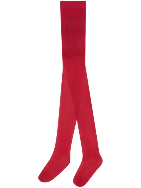 GCDS semi-sheer tights Red A2CW3800JG1