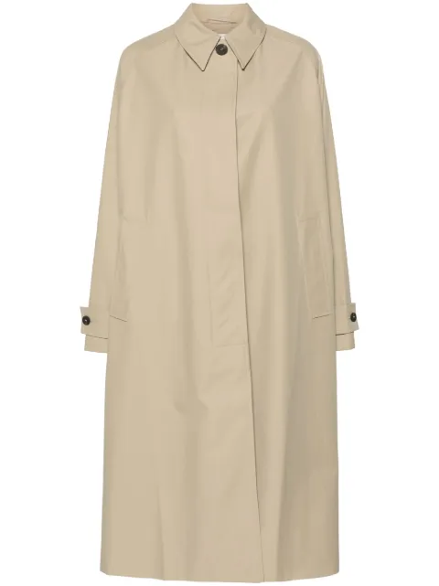Studio Nicholson Holin trench coat Neutrals HOLINSNW1620TECHNICALCOTTONTAN