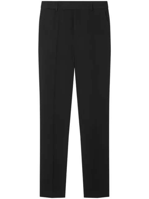 Versace wool tapered formal pants Black 10166481A09838