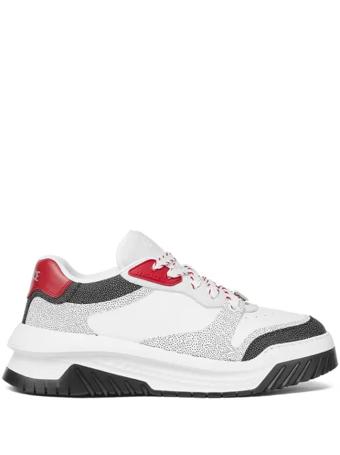 Versace Odissea leather sneakers White 10154371A12170