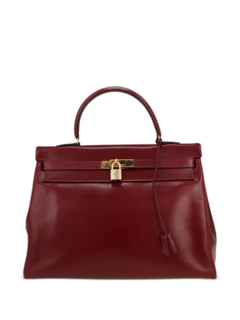 Hermès Pre-Owned Kelly 35 handbag Red 411523