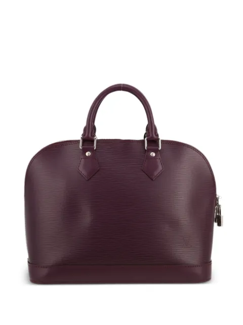 Louis Vuitton Pre-Owned Alma handbag Purple 411132