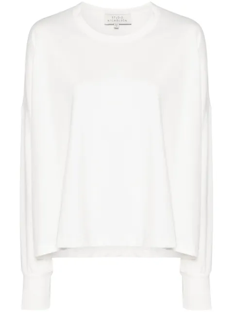 Studio Nicholson Loop T-shirt White LOOPSNW1618