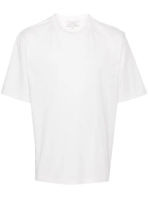 Studio Nicholson logo-print T-shirt White BRICSNM1326