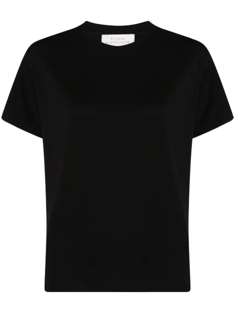Studio Nicholson Marine T-shirt Black MARINESNW1619