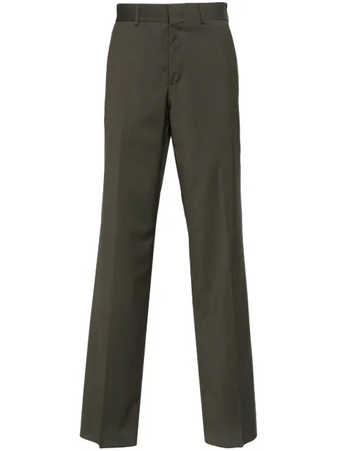FENDI straight-leg trousers Green FB0961ASCH