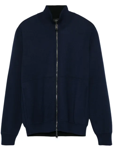 Brioni zip-up cardigan Blue UMT10LP0K03