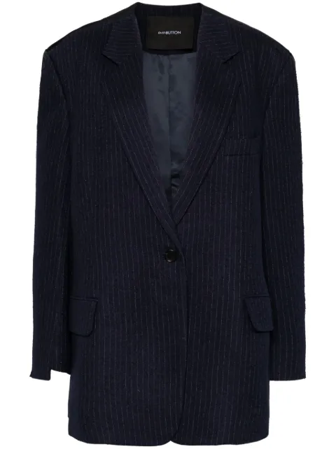 pushBUTTON raw edge jacket Blue PB2430101W