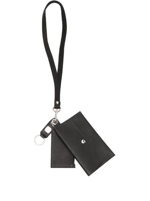 Guidi RV00 leather clutch Black RV00BLKT