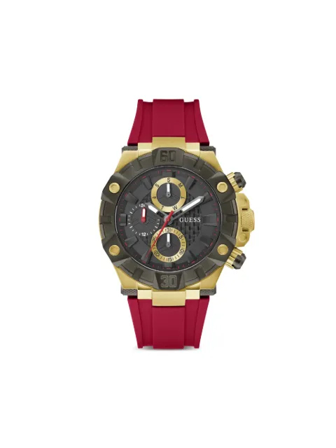 GUESS USA multifunctional 46mm watch Black GW0802G2