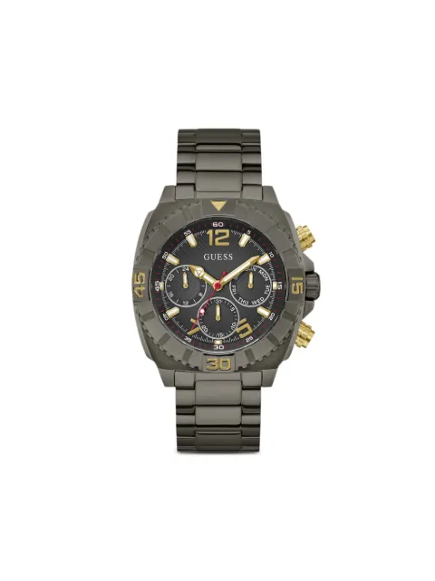 GUESS USA multifunctional 44mm watch Black GW0800G2