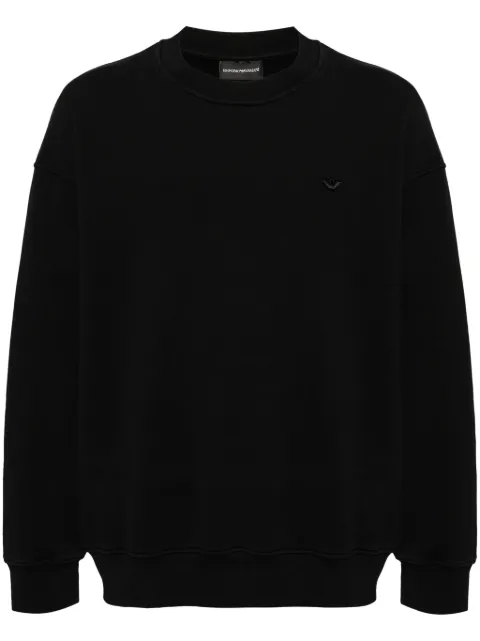 Emporio Armani cotton sweatshirt Black 6D1MD41JTAZ