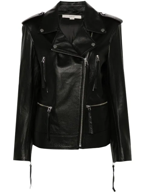 REMAIN leather biker jacket Black 502123100
